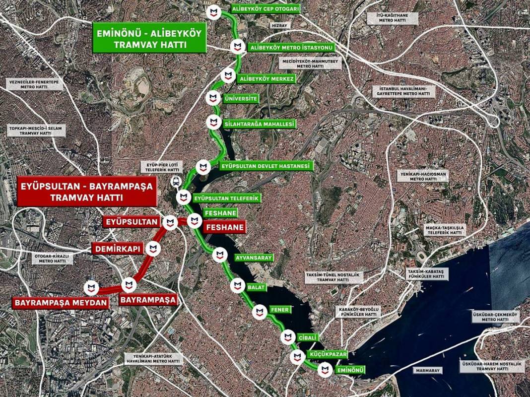 İstanbul'un iki dev ilçesi tramvay hattıyla birleşiyor: Sadece 21 dakika sürecek! Açılış tarihi belli oldu 2